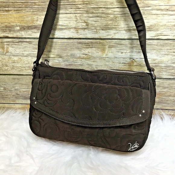 Vera Bradley Bags Vera Bradley Brown Quilted Purse Shoulder Bag